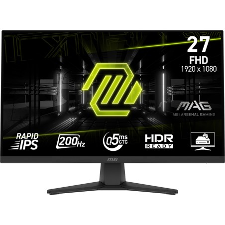 MSI MAG 272F 27" Rapid IPS 1920x1080 Full HD Monitor - 200Hz, Stunning Visuals & Smooth Gaming Experience!